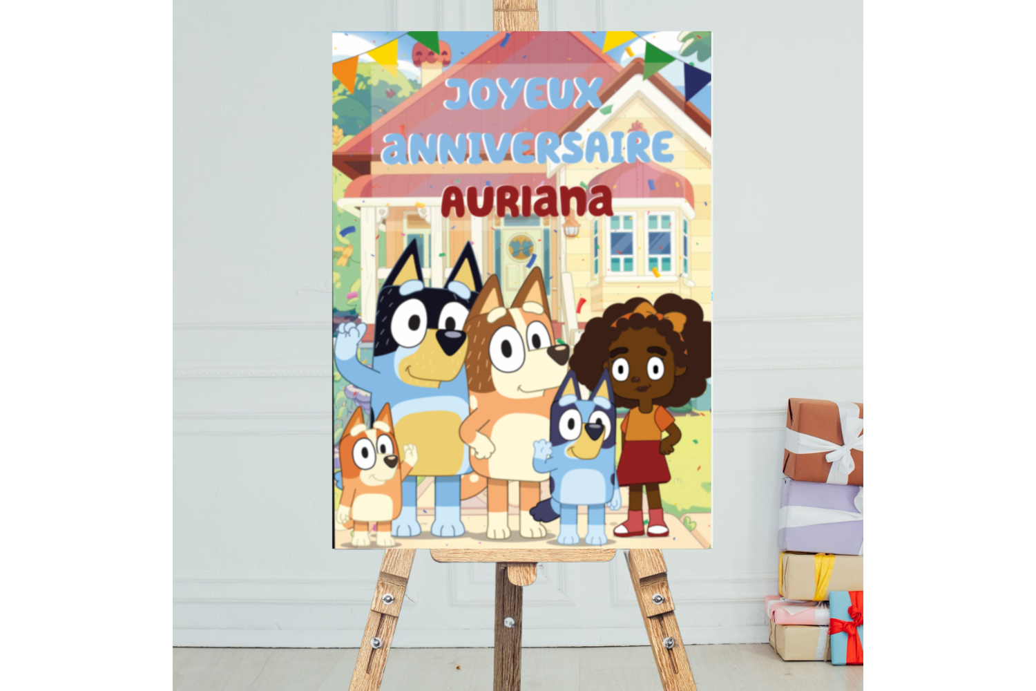 Poster Bluey 